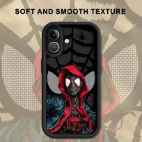 Marvel Žmogus-voras minkštas telefono dėklas, skirtas iPhone 13 12 11 Pro Max XR XS Max 15 16 14 Plus 17 Air 16e iPhone 14 Pro
