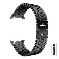 Nerūdijančio plieno dirželis Samsung Galaxy Watch 8/8 classic 46mm 40 40 44mm Metalinis laikrodžio apyrankės dirželis Correa For Samsung Ultra band Galaxy Watch 8 44mm juoda
