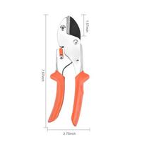 SK5 Steel Garden Pruning Secateurs Horticulture Fruit Tree Shears featuring Ergonomic Handles Gardening  Scissors Bonsai Cutters 1pc