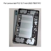 100% Naujas Baterijos Galinės Dalies Dangtelis Korpusas Lenovo tab P12 12,7 colio 2023 TB371FC Baterijos Galinio Dangtelio tab P 12 Pakeitimas mėlyna