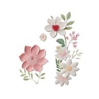 Gėlių jungiklio lipdukas Nuimamas lipnus vandeniui atsparus PVC gyvenamasis kambarys vonios kambario šviesos jungiklis sieninio lizdo lizdo dekoravimo lipdukas Flower white