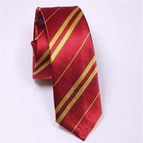 2024 m. Naujoji Britų Stripes korėjietiška The Tie Fashion Poliesterio šilko kaklaraiščio versija raudona
