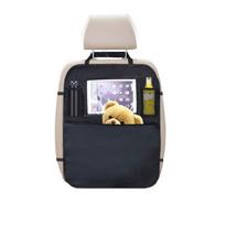 Automobilio galinės sėdynės laikiklis iPad planšetinio kompiuterio laikiklis Kick Kick Vaikų žaislų krepšys juoda
