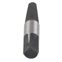 Screw Extractor G12in Broken Pipe Bolts Remover Carbon Steel Hand Screw Tap for Faucet Single End Single End G1/2in gray