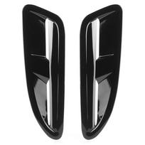 ABS Plastic Bonnet Air Vent Car Modified Parts Fits for Jaguar XKR XK8 Glossy Black black