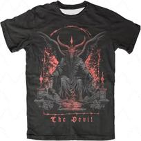 Top Black Craftsman Cult Style 2026 Men's T-shirt Loose Short Sleeve Cotton T-shirt Gothic Skull Wing Design Oversized T-shirt XL