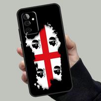Sardinijos vėliavos dėklas, skirtas Samsung Galaxy A06 A16 A26 A36 A56 A53 A32 A52 A33 A13 A55 A35 A15 A14 A34 A54 A17 Samsung A16 white