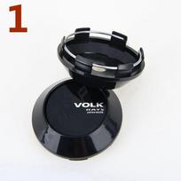 4PCS OD 68MM / ID 62MM Sport Rim Cap RAYS VOLK Racing Logo Sticker Wheel Cover Cap Wheel Center Hub Caps Silver & Black & Bronze
