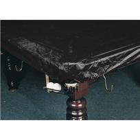 Biliardo stalo uždangalas, 9 pėdų, juodas, PVC, 3,0 m x 1,9 m