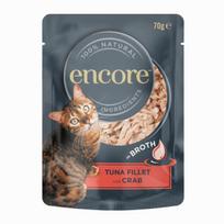 Encore Cat Tuna Fillet with Crab in Broth 70 g | ENC8026-4CE | 5060708563035