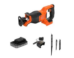 Akumuliatorinis tiesinis pjūklas Black & Decker BLCR78E1-QW; 18 V; 25,4 mm; 1x2,5 Ah akum.