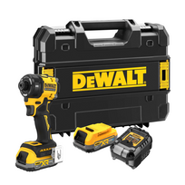DCF870E2T DeWALT 18V itin kompaktiškas hidraulinis smūginis suktuvas (2x1.7Ah)