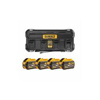 DCB1404Y4 DeWALT FLEXVOLT 54V akumuliatorių ir kroviklio rinkinys (4x12.0 Ah)