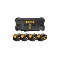 DCB1404P4G DeWALT 18V akumuliatorių ir kroviklio rinkinys (4x5.0 Ah)