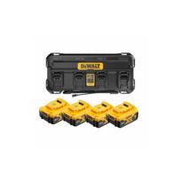 DCB1404P4 DeWALT 18V akumuliatorių ir kroviklio rinkinys (4x5.0 Ah)