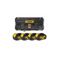 DCB1404M4 DeWALT 18V akumuliatorių ir kroviklio rinkinys (4x4.0 Ah)