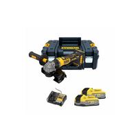 DCG404S2T DeWALT 18V kompaktiškas kampinis šlifuoklis 125 mm (2x3.5 Ah)
