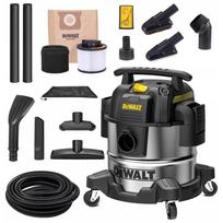 DXV20SB DeWALT sauso ir šlapio valymo dulkių siurblys 20L