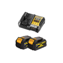 DCB1104P2G DeWALT 18V akumuliatorių ir kroviklio rinkinys (2x5.0 Ah)