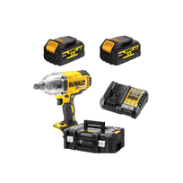 DCF899P2G DeWALT 18V akumuliatorinis veržliasukis (2x5.0 Ah)