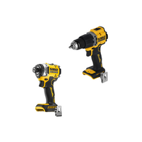 DCD799N DeWALT 18V suktuvas-smūginis gręžtuvas + DCF860N DeWALT 18V smūginis suktuvas