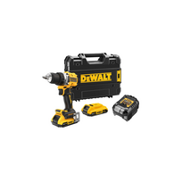 DCD800D2T DeWALT 18V XR akumuliatorinis suktuvas-gręžtuvas (2x2.0Ah)
