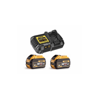 DCB116X2 DeWALT kroviklio ir akumuliatorių rinkinys (2x9.0 Ah)