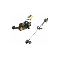 DCM571N DeWALT FLEXVOLT 54V trimeris-krūmapjovė + DeWALT 54V savaeigė žoliapjovė DCMWSP660N