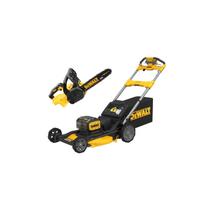 DCMWSP156N DeWALT 2x18V savaeigė akumuliatorinė žoliapjovė + DCM565N 18V grandininis pjūklas 30 cm