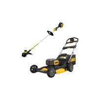 DCMWSP156N DeWALT 2x18V savaeigė akumuliatorinė žoliapjovė + DCM561PB 18V trimeris
