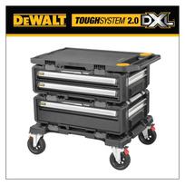 DWST60520-1 DeWALT TOUGHSYSTEM 2.0 DXL 4in1 mobilus dėžių rinkinys su ratukais ir stalviršiu