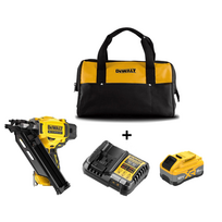DCN930W1C DeWALT 18V akumuliatorinė viniakalė ir minkštas krepšys (1x8.0 Ah)