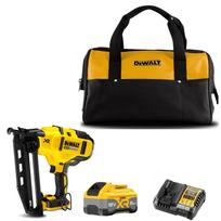 DCN660W1C DeWALT 18V XR 16 Ga akumuliatorinė viniakalė ir minkštas krepšys (8.0 Ah)