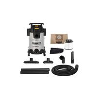 DXV30SAPTA-QT DeWALT 30l sauso ir drėgno valymo siurblys su elektros lizdu 750W