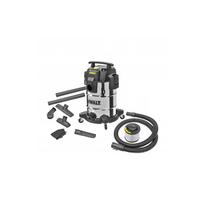 DXV30SAPTA DeWALT 30l sauso ir drėgno valymo siurblys su elektros lizdu 1050W