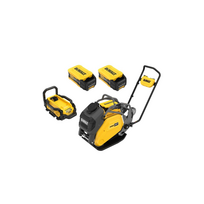 DCPS7154AG2 DeWALT POWERSHIFT 100 kg vibroplokštė 15 kN (2x554 Wh)