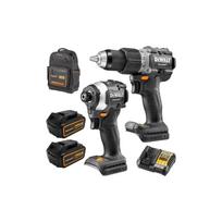 DCK200MM2C DeWALT McLaren Edition 18V suktuvų rinkinys (2x4.0 Ah)