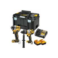 DCK2202P2T DeWALT suktuvo – smūginio gręžtuvo ir smūginio suktuvo rinkinys (2x5.0 Ah)