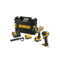 DCD996P2 DeWALT 18V suktuvas - smūginis gręžtuvas (2x5.0 Ah) + DCF870N 18V smūginis suktuvas