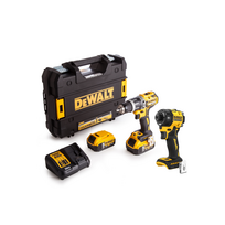 DCD796P2 DeWALT 18V suktuvas – smūginis gręžtuvas (2x5.0 Ah) + DCF870N 18V smūginis suktuvas