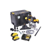 DCW620H2 DeWALT 18V freza (2x5.0 Ah)