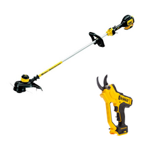 DCMPP568N DeWALT 18V akumuliatorinis sekatorius + DCM561PB 18V žoliapjovė – trimeris