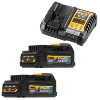 DCB1104EG2 DeWALT baterijų ir kroviklio rinkinys (2x1.7 Ah)