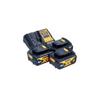 DCB1104M3 DeWALT 4A greitojo kroviklio ir akumuliatorių rinkinys (3x4.0 Ah)