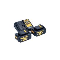 DCB1104M2 DeWALT 4A greitojo kroviklio ir akumuliatorių rinkinys (2x4.0 Ah)