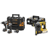 DCK200ME2GT DeWALT McLaren Edition 18V smūginis suktuvas + suktuvas-gręžtuvas (2x1.7 Ah) + DCH273NT perforatorius