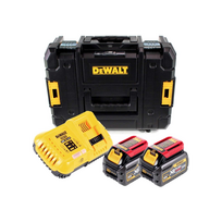 DCB118T2T DeWALT FLEXVOLT 54V baterijų ir kroviklio rinkinys (2x6.0 Ah)