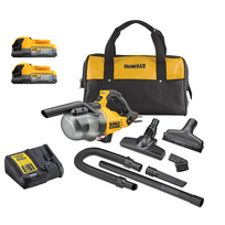DCV501LE2 DeWALT 18V rankinis siurblys (2x1.7 Ah)