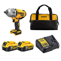DCF900P2C DeWALT 18V smūginis veržliasukis 1/2" (2x5.0 Ah)