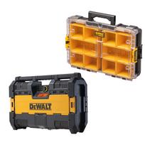 DeWALT TOUGHSYSTEM 2.0 organaizerio ir radijos - baterijų įkroviklio rinkinys